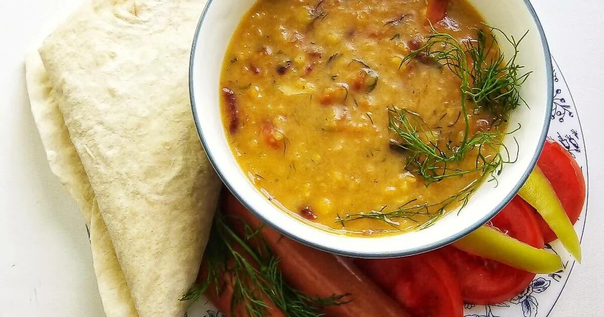 Как приготовить горошницу быстро. Горошница трава. Гороховая каша с грибами. Горошница с копченостями. Каша горошница.