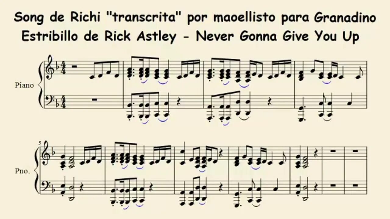 Ноты песни никогда. Never gonna give you up Ноты для фортепиано. Rick Astley never gonna give you up Ноты для фортепиано. Never never gonna give you up Ноты. Never gonna give you up Rick Astley Ноты.