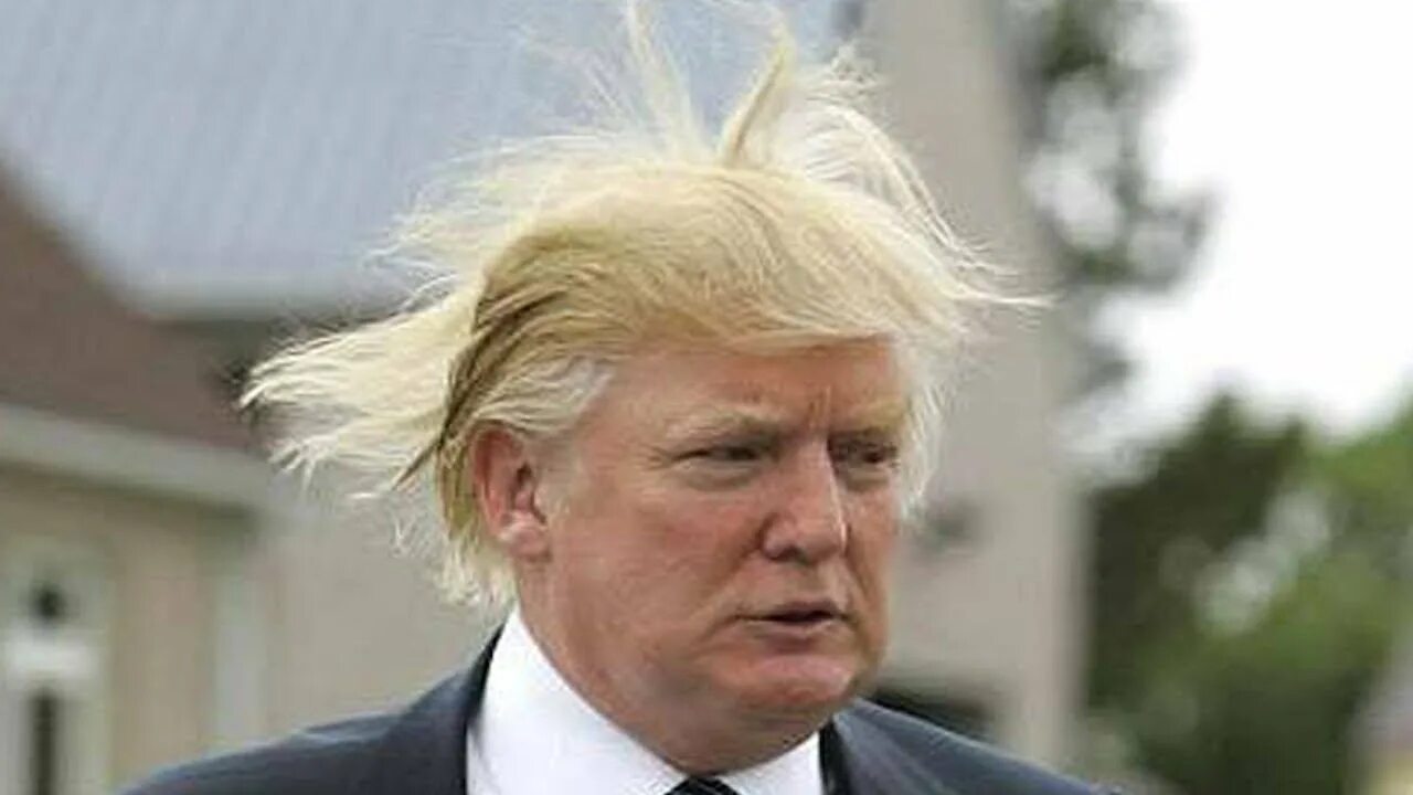 Прическа трампа фото