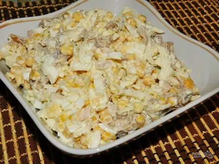 Простой рецепт с копченой курицей