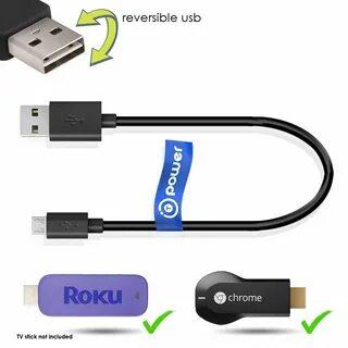 USB Cable for Powering Roku Streaming Stick Multipurpose Batteries & Power Consu