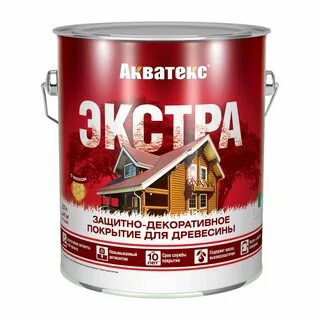 Покрытие для древесины акватекс