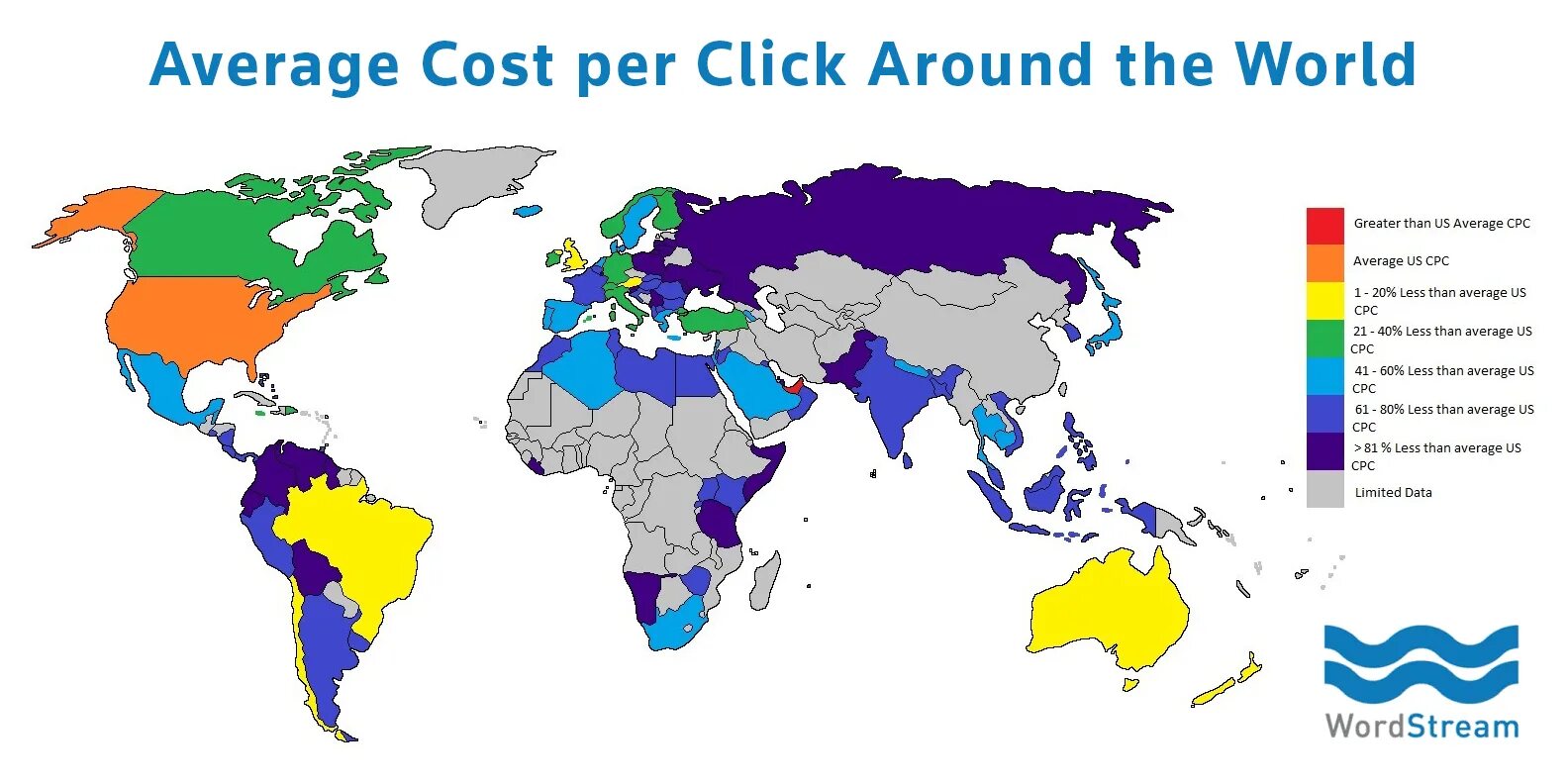 Click world. В каких странах популярен гугл. Average cost картинки. Самая большая монетизация по странам. Countries around the World.