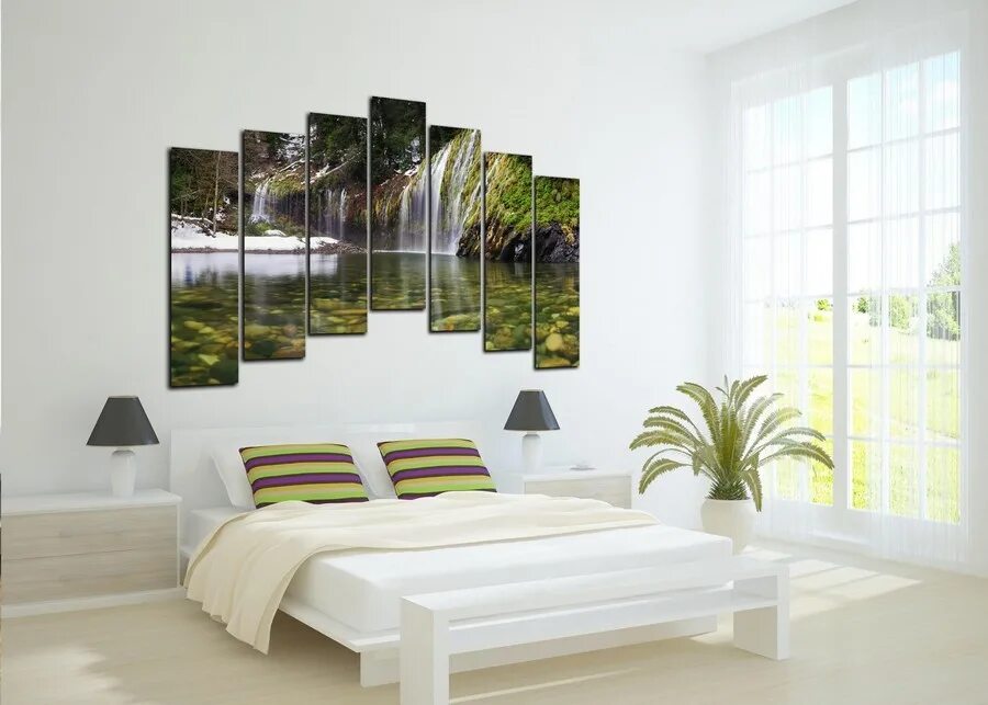 Модульная 3. Тройное панно. Фабрика миф стенка нэнси. Модульная 3. Модульные картины для спальни.