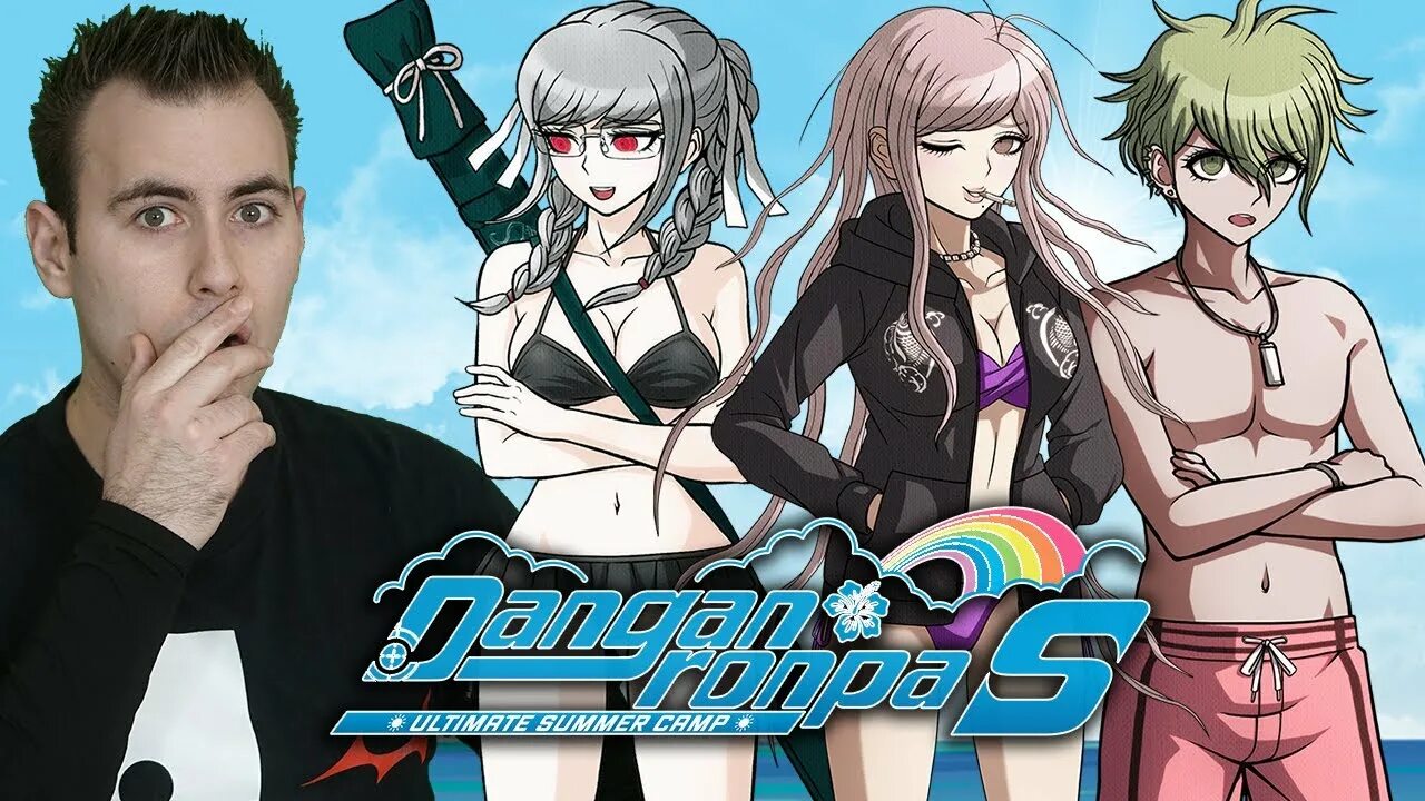 Danganronpa camp. Данганронпа ультимейт саммер. Danganronpa s Ultimate Summer. Данганронпа ультимейт саммер Камп. Данганронпа Ultimate Summer Camp.