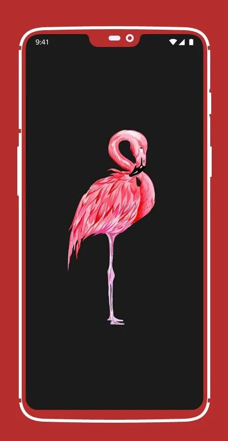 Iphone flamingo