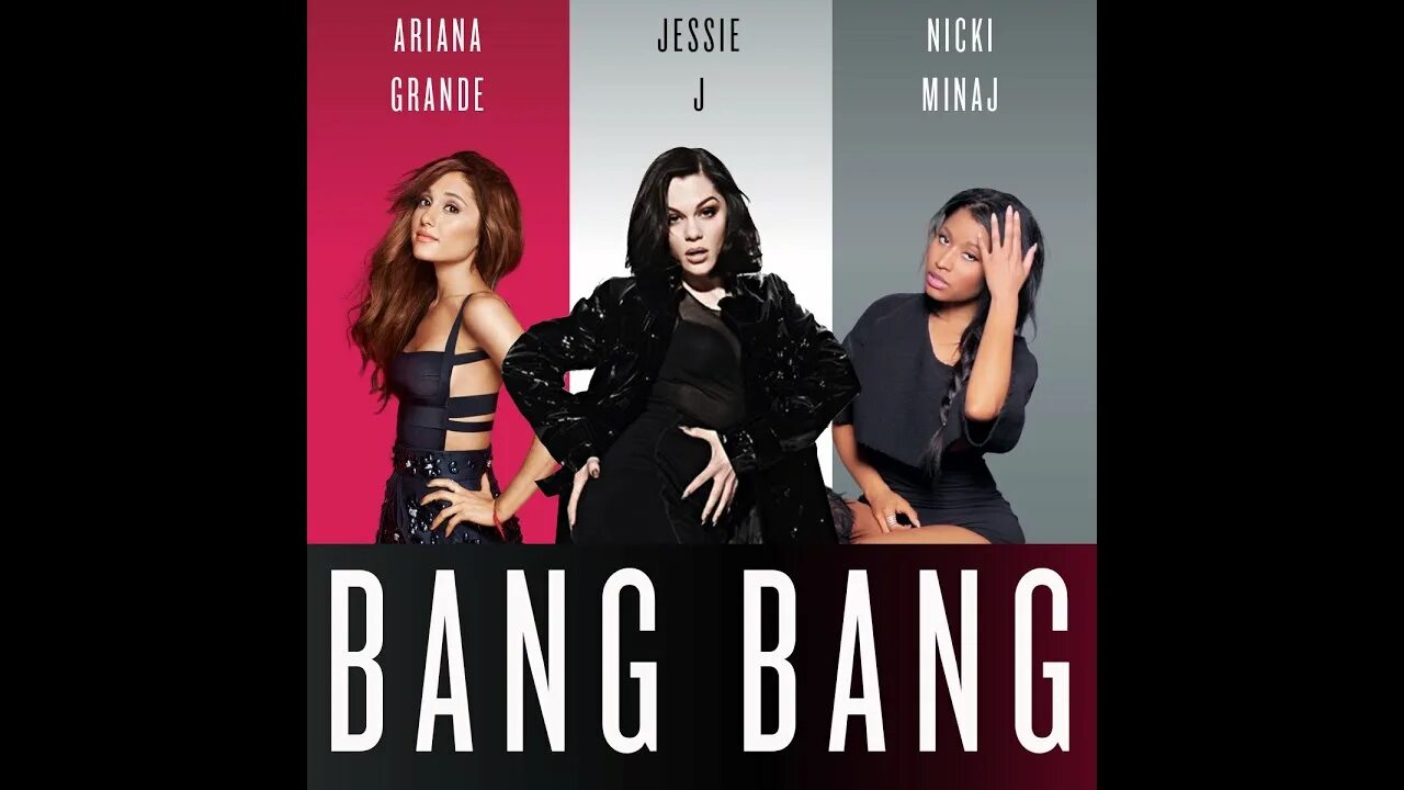 Bang bang jessie. Джесси Джи Bang Bang. Jessie j Ariana grande Nicki Minaj Bang Bang. Песня Bang Bang Bang. Джесси Джи Bang Bang кадры из клипа.