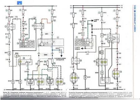 Схема электропроводки шевроле ланос