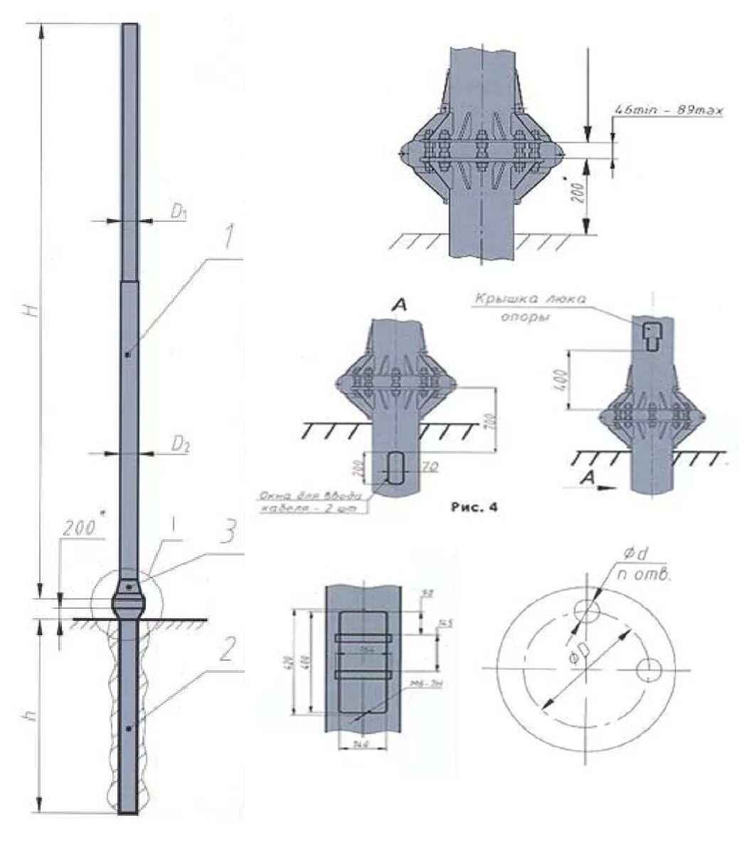 опоры технология установки. закладные фундаменты для опор освещения огк 12. фундамент под опору огк-6. 4-9. бетонирование опоры освещения схема.