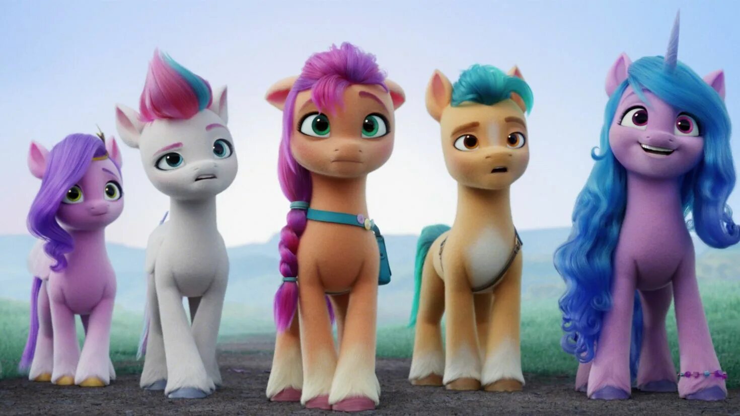 My little pony generations. My little Pony новое поколение 2021. Санни 5 поколение МЛП. MLP g5 Izzy и Санни. My little Pony 5 поколение.