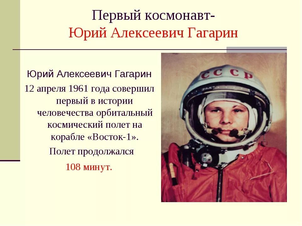 День космонавтики история кратко. Гагарин презентация. Первые космонавты для дошкольников. Презентация про Гагарина.