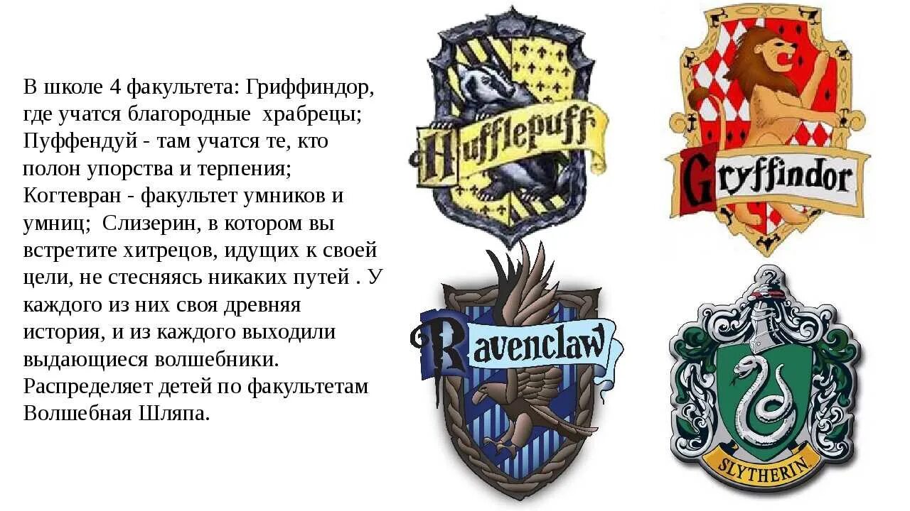 Что значит хогвартс. Факультет пуффендуй из гарри хогвартс. факультет гарри поттера в хогвартсе герб. гарри поттер факультеты хогвартса цвета. герб четырех факультетов хогвартса.