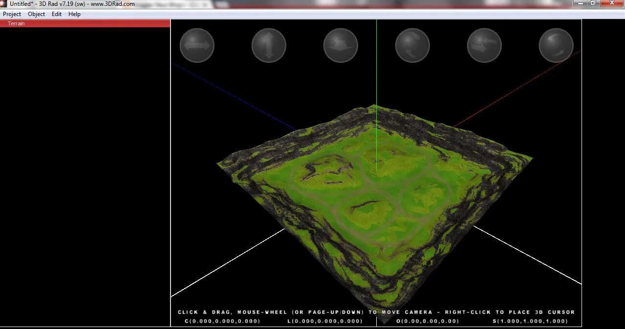 V rad. 3д рад. Компилятор в 3d rad. Выбор готовых объектов в 3d rad. 3d rad 7.22.