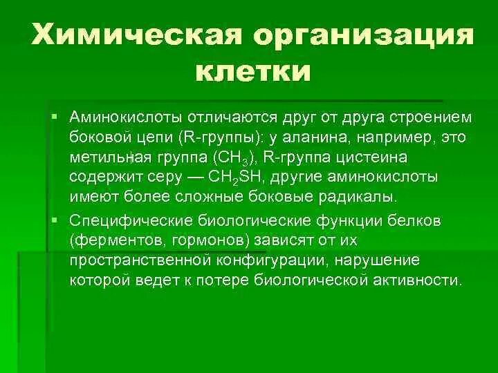 Химическая организация живого. Химическая организация клетки. Характеристика химической организации клетки. Аминокислоты отличаются друг от друга. Чем разные аминокислоты отличаются друг от друга?.