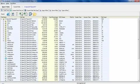 File analysis
