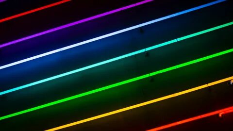 Neon colorful