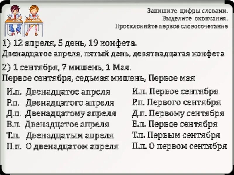 Двенадцатое апреля словами. Двенадцатое сентября текстом. Словом двенадцатое сентября.