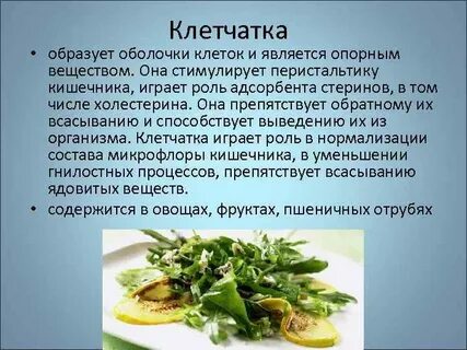Целлюлоза роль в организме человека