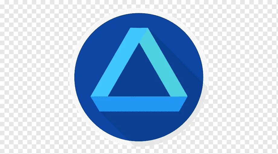 Синий треугольник в круге. Affinity logo. Аффинити дизайнер лого. Голубой треугольник. Affinity Designer логотип.
