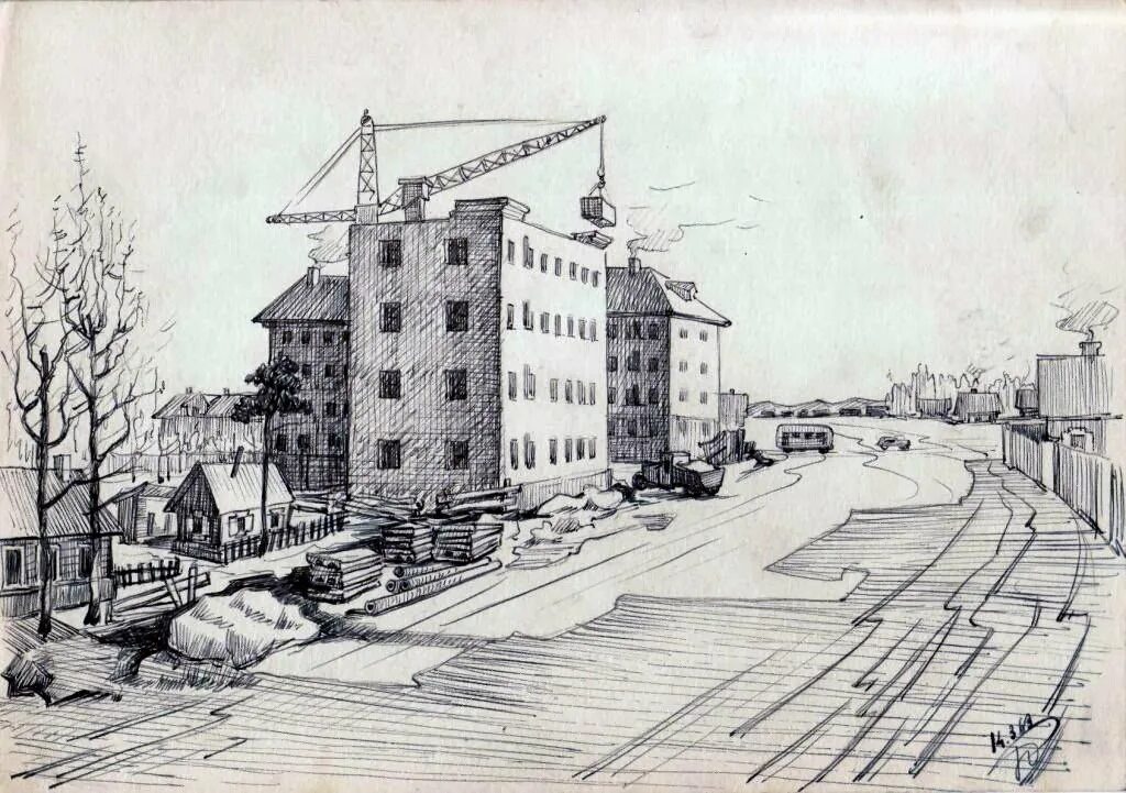 Старые рисунки. Городской пейзаж карандашом. Город карандашом. Городской пейзаж рисунок карандашом. Наброски города.