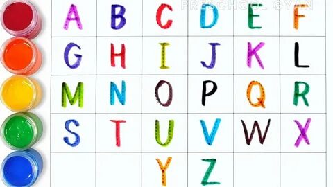 Алфавитная песенка на английском языке 2 класс