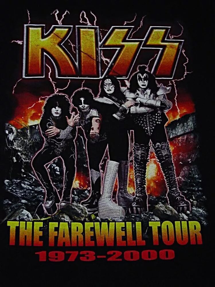 30 июля 2000. Kiss Tour. Kiss - the last Kiss - the Farewell Tour 2000. Афиша Kiss. Kiss Farewell Tour.