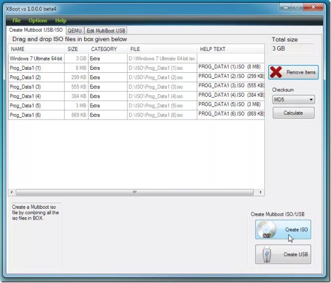 Файл usb. Xboot. usb iso. usb iso creator. xboot qemu.
