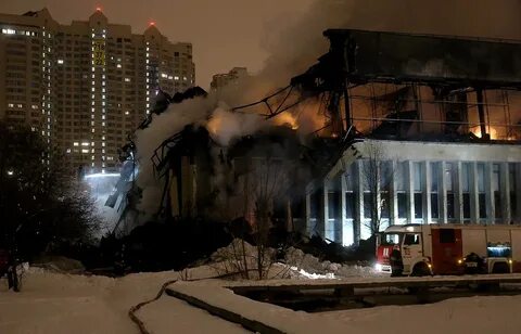 Сгоревшая библиотека
