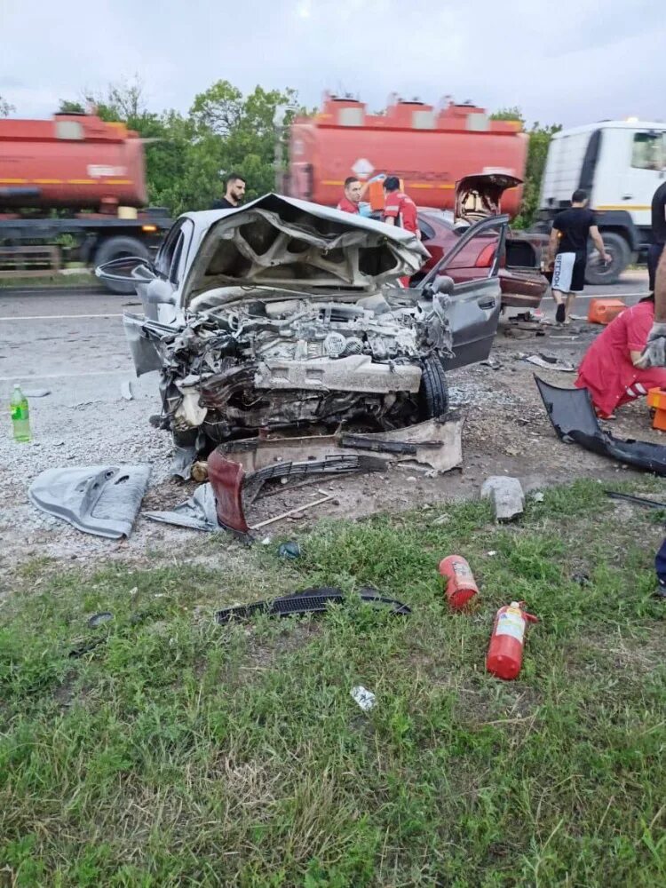 Чп в каневской. Автокатастрофа в Каневской.