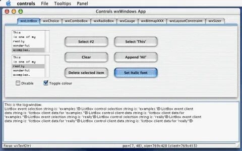 Client string