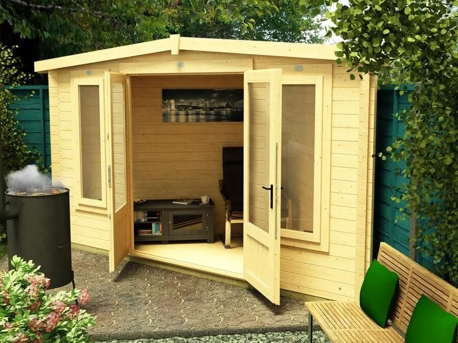 Дачи угловой. Дачи угловой. 5. Летний домик на участке. Дачи угловой.