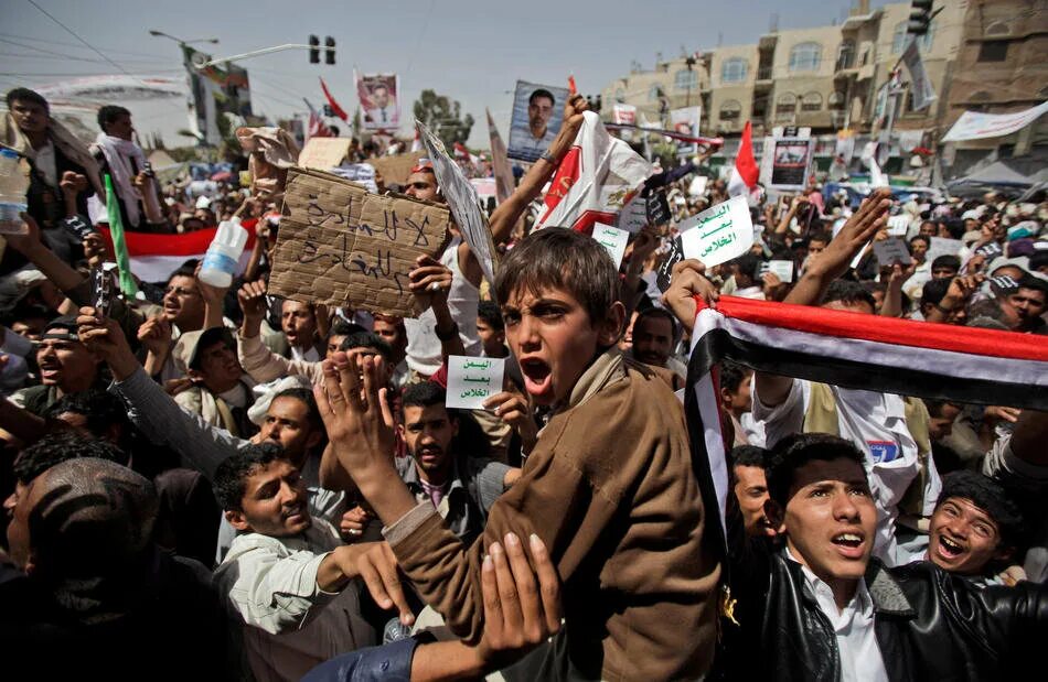 Хуситы перерезали кабель интернета. Йемен хуситы. Революция в Йемене 2011 2012\.