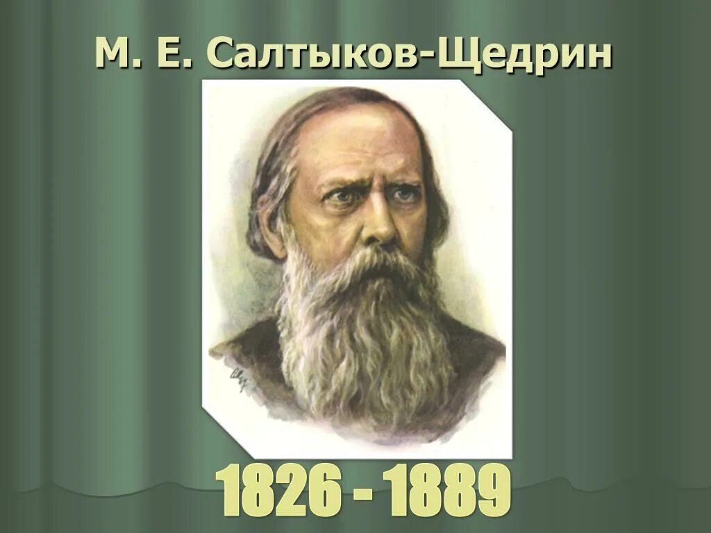 Б м е салтыков щедрин. Салтыков Щедрин годы жизни.