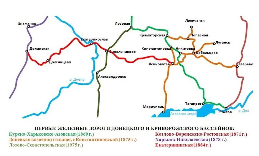 Азовская железная дорога. Курско-Харьково-Азовская железная дорога. Курско-Харьково-Азовская железная дорога карта. Карта Курско Харьково Азовская железная дорога карта. Схема Донецкой железной дороги.