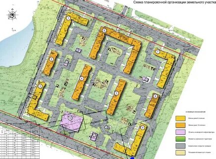 Проект микрорайона план - Фотобанк 2