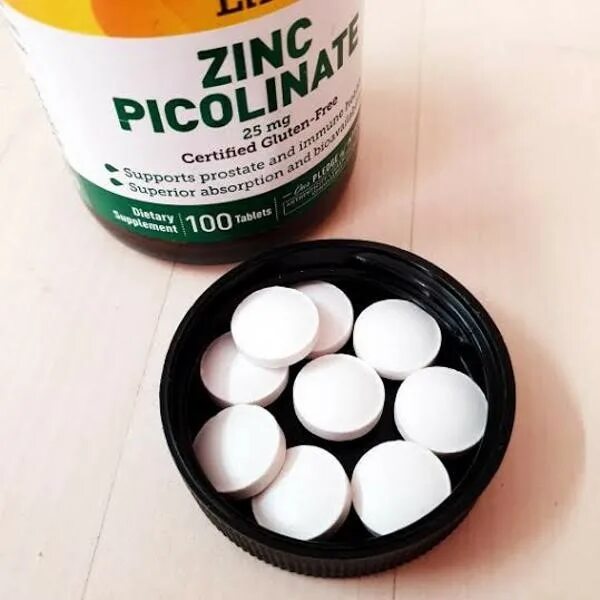 25 zn. Цинк айхерб поликонат. Zinc Picolinate Country Life. Большие таблетки. Цинк Life Picolinate.