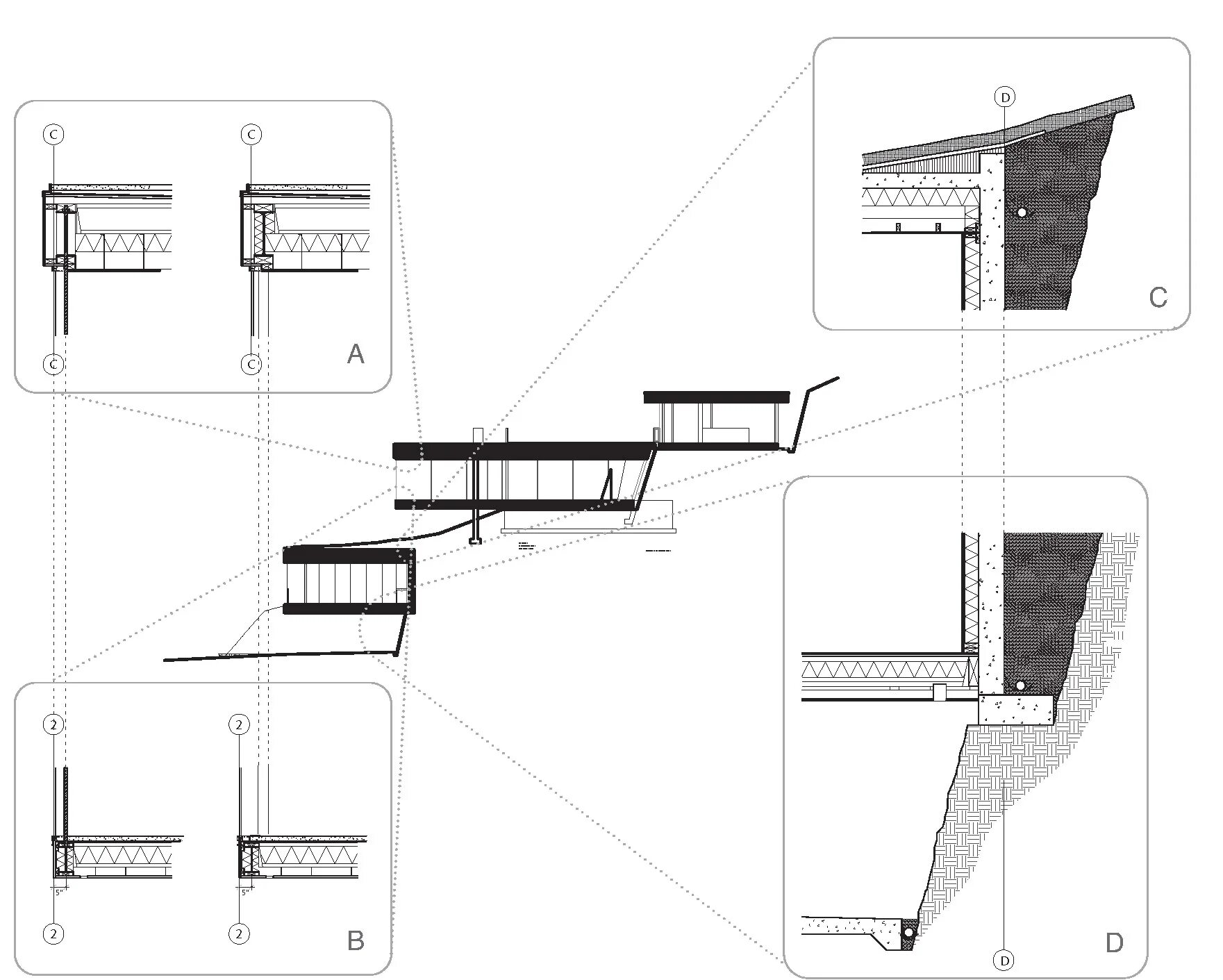 Detail. Architecture details. Architecture 1.16.5. Bank Architectural details. Tetto Piato detail Architectural.