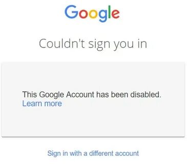 Google block