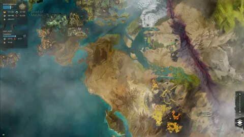 Guild wars карты