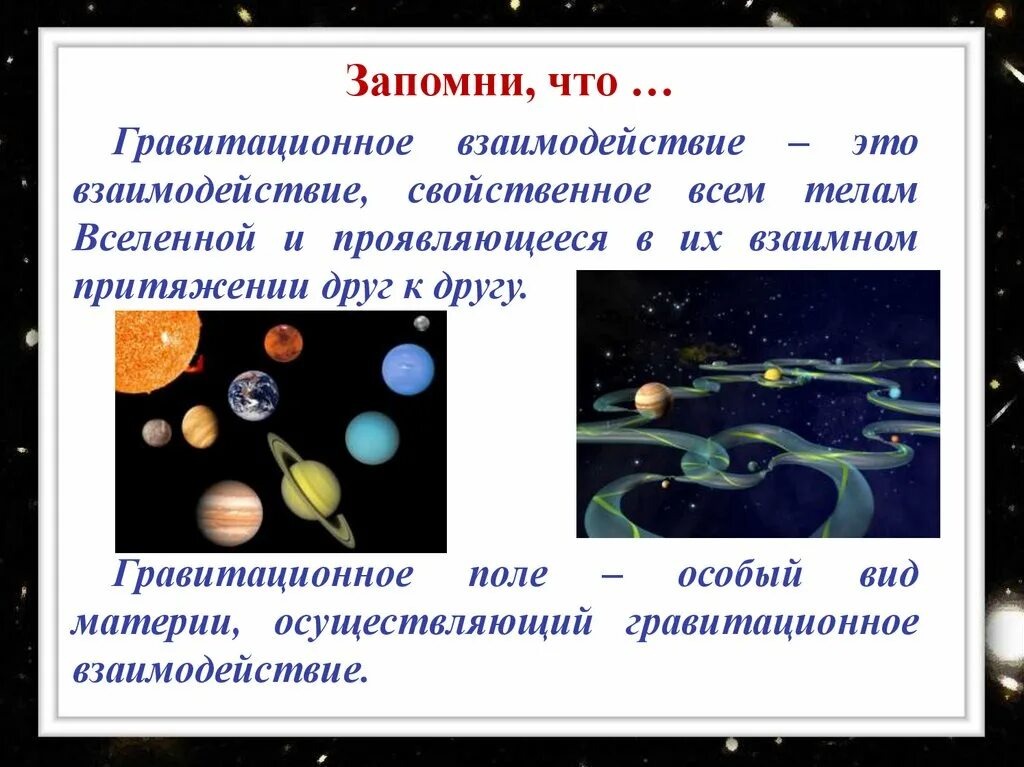 Гравитационное слабое сильное