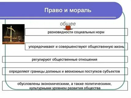 Какие отношения регулирует мораль