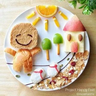 Красивый завтрак для детей