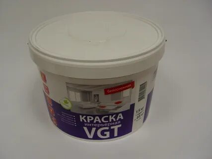 Краска вд белоснежная