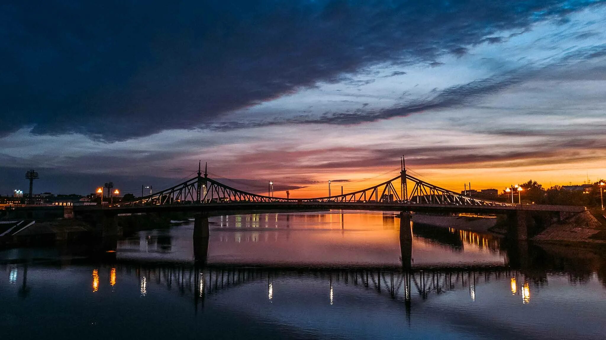 Старый мост тверь. Староволжский мост. Стаповолжский МОСТТВЕРЬ. Волжский мост Тверь.