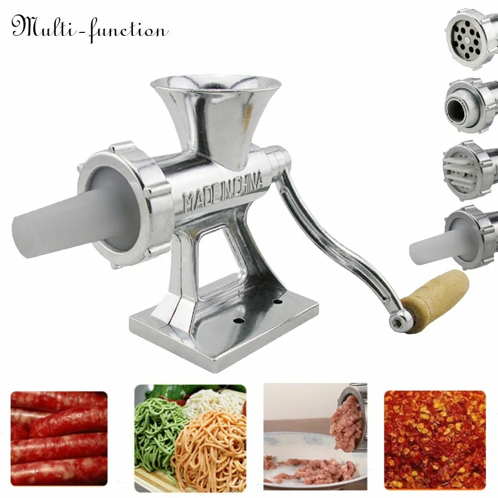 Manual meat Grinder 1970s. STARLUX мясорубка. Огромная мясорубка.