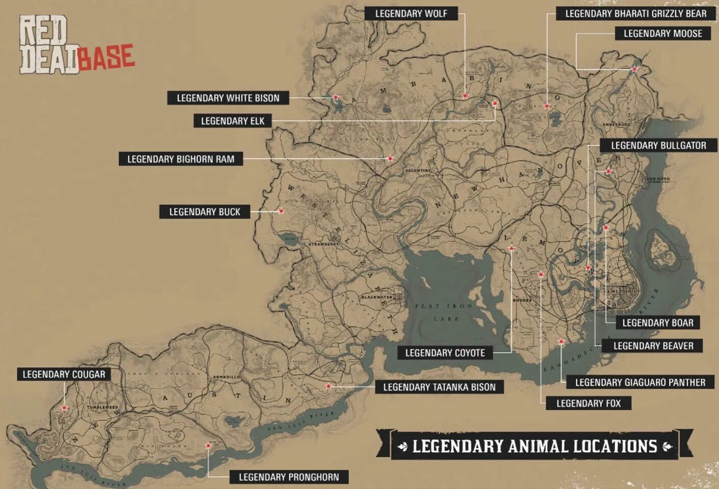 Рдр по сети. Red Dead Redemption 2 легендарные животные на карте. Red Dead Redemption 2 карта легендарных животных. Red Dead Redemption 2 карта легендарных. Rdr 2 карта легендарных зверей.