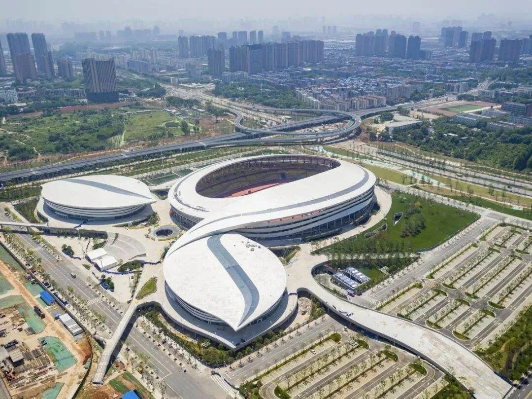 Ухань хард. Wuhan five rings sports center stadium. стадион в китае лотос. ухань. shaanxi sports center stadium.