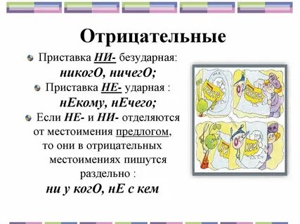 Некем в приставке отрицательного