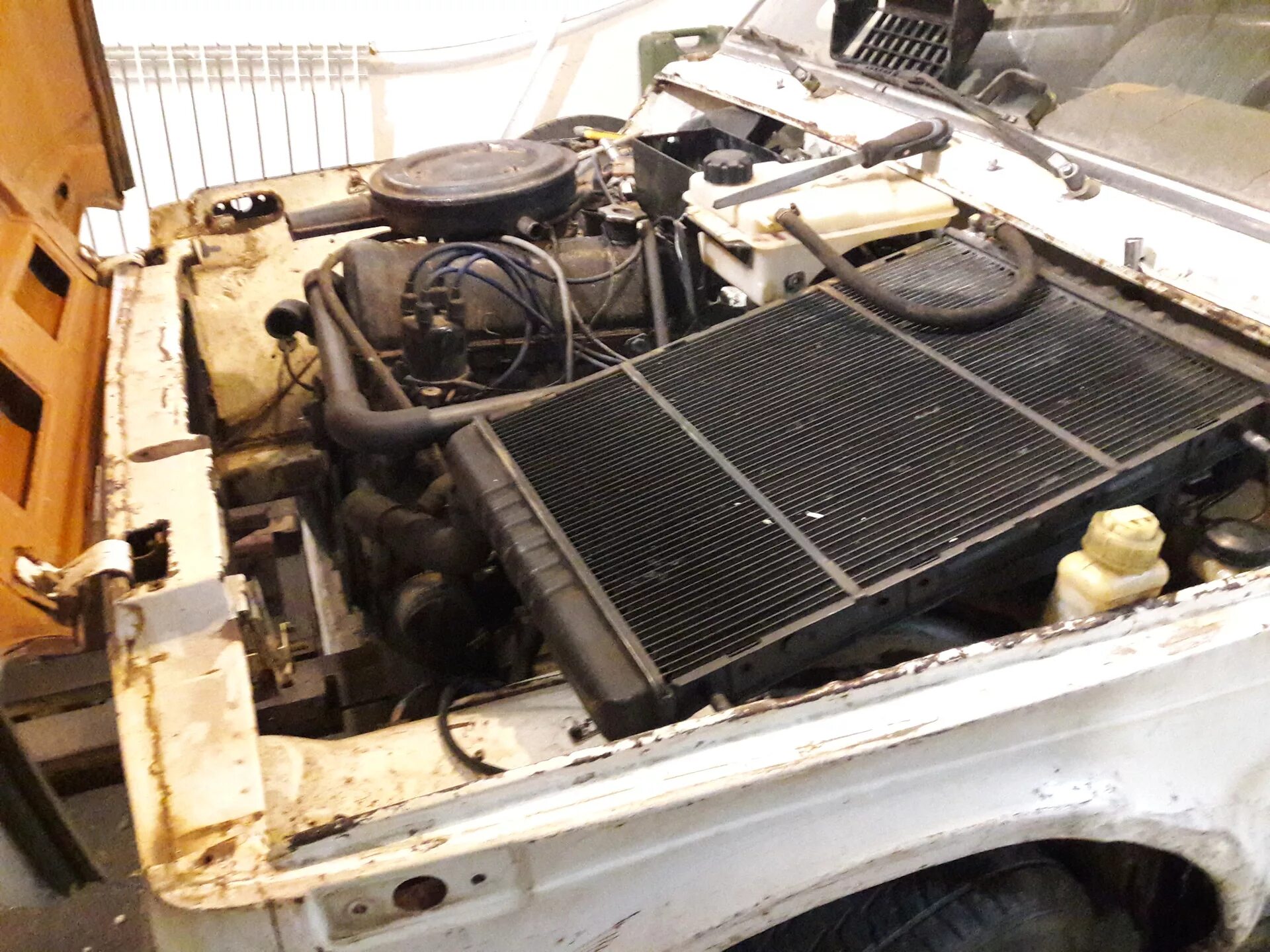 Новый радиатор - Chevrolet Niva GLX, 1,7 л, 2010 года запчасти DRIVE2