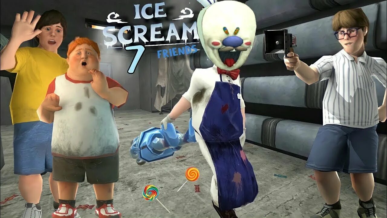 Мороженщик полное прохождение. Keplerians Ice Scream 7. Игра мороженщик против детей. Ice Scream 7 Fanmade. Мороженщик 7 фанмейд.